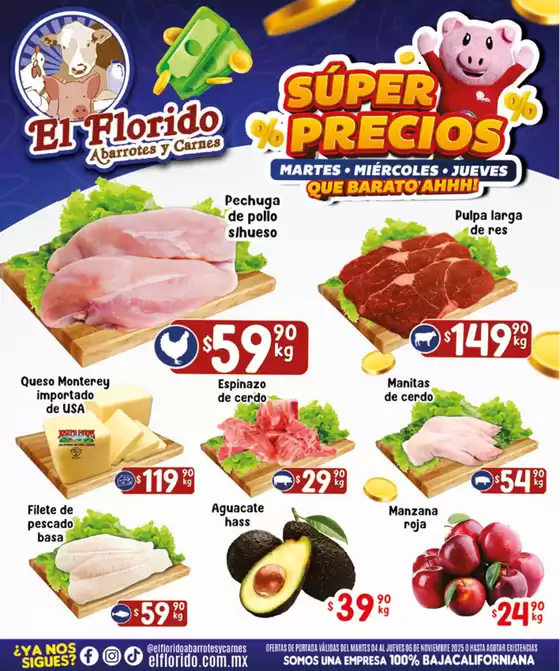Catálogo El Florido en Chilapa de Álvarez | Ofertas El Florido | 2025-11-04T00:00:00.000Z - 2025-11-06T00:00:00.000Z