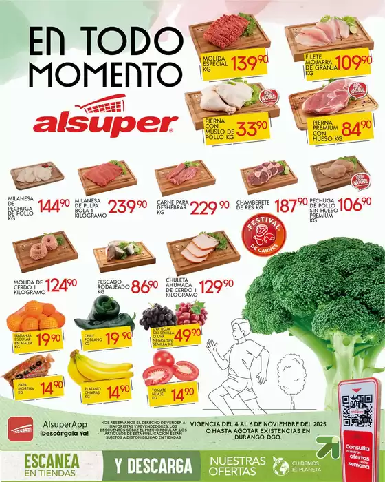 Catálogo Alsuper | Alsuper DURANGO | 2025-11-04T00:00:00.000Z - 2025-11-06T00:00:00.000Z