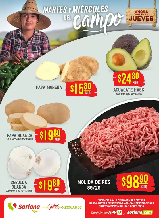 Catálogo Soriana Híper | Catálogo Soriana Híper | 2025-11-04T00:00:00.000Z - 2025-11-06T00:00:00.000Z