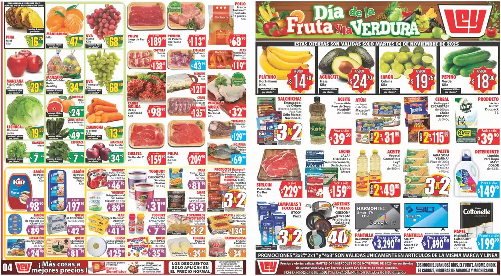 Catálogo Casa Ley en Ciudad de Ajalpan | Ahorra ahora con nuestras ofertas | 2025-11-04T00:00:00.000Z - 2025-11-05T00:00:00.000Z