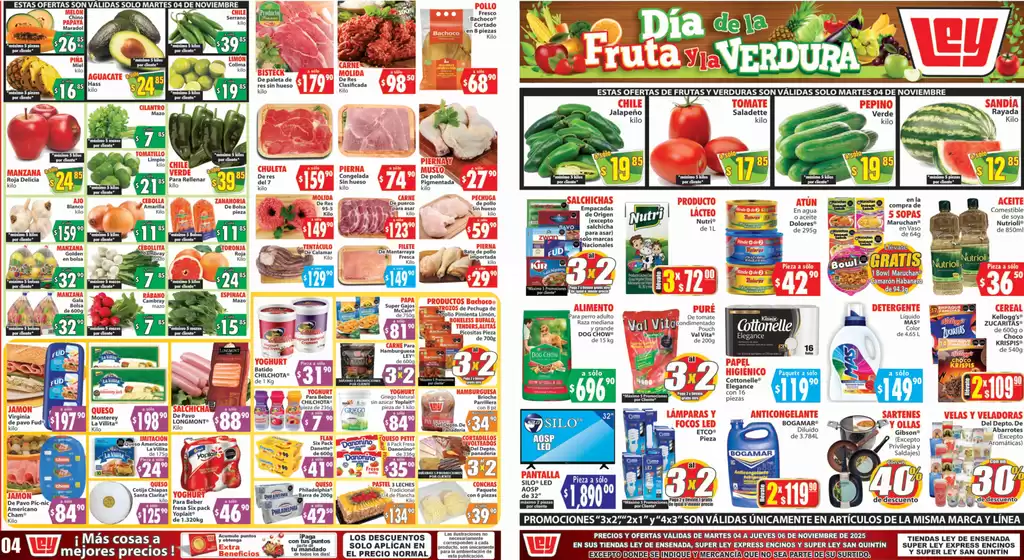 Catálogo Casa Ley en San Juan Bautista Tuxtepec | Ofertas especiales para ti | 2025-11-04T00:00:00.000Z - 2025-11-06T00:00:00.000Z