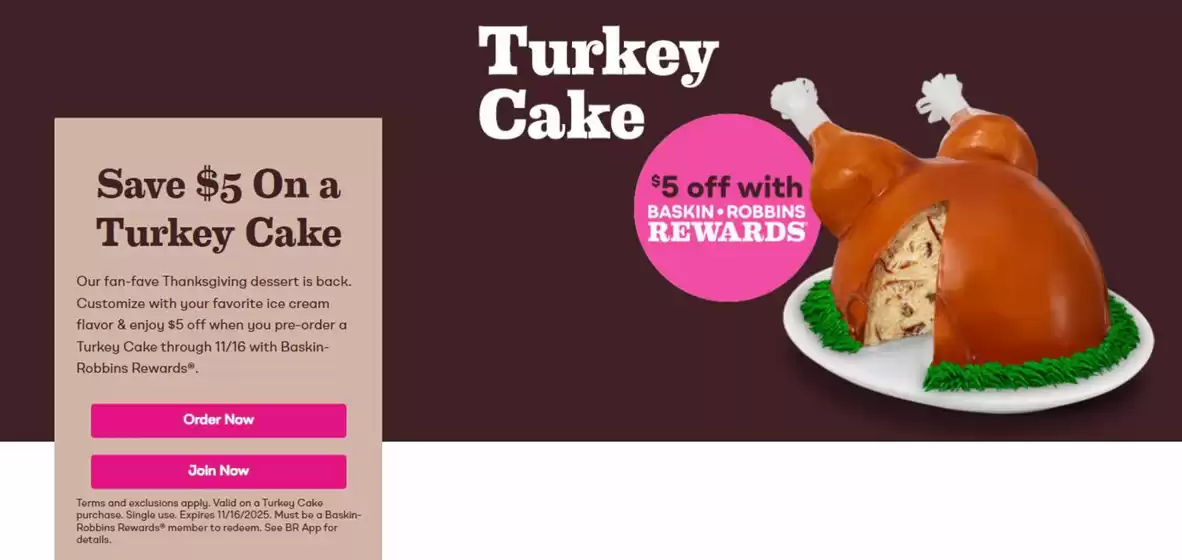 Catálogo Baskin Robbins en San Andrés Cholula | Promo | 2025-11-06T00:00:00.000Z - 2025-11-16T00:00:00.000Z