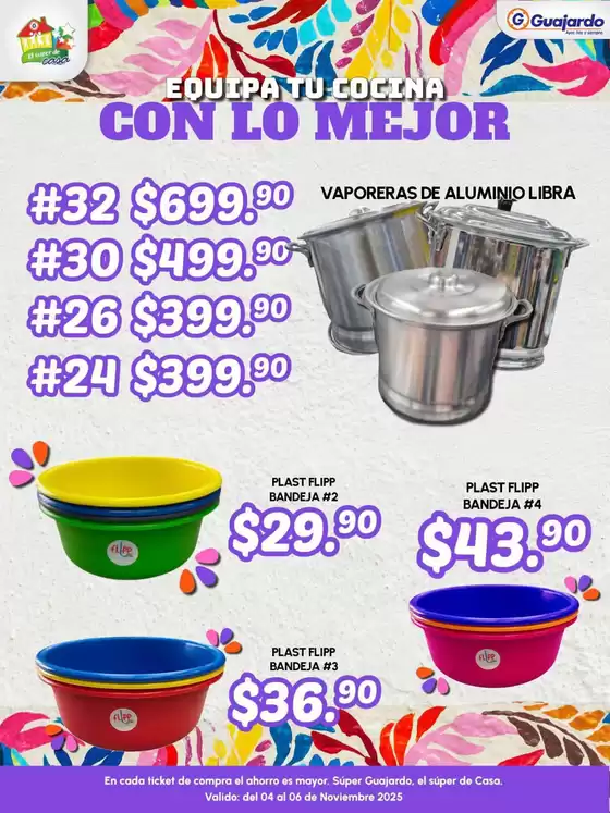 Catálogo Guajardo | Ofertas principales para todos los cazadores de gangas | 2025-11-04T00:00:00.000Z - 2025-11-06T00:00:00.000Z