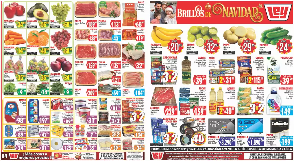 Catálogo Casa Ley en Hermosillo | Ofertas y promociones actuales | 2025-11-06T00:00:00.000Z - 2025-11-07T00:00:00.000Z