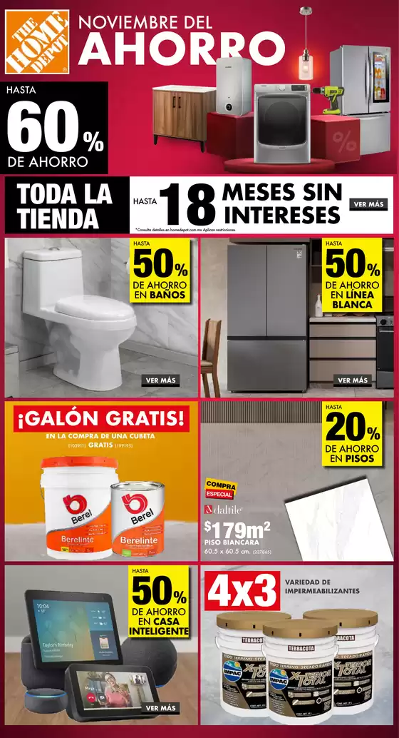 The Home Depot - Noviembre del Ahorro