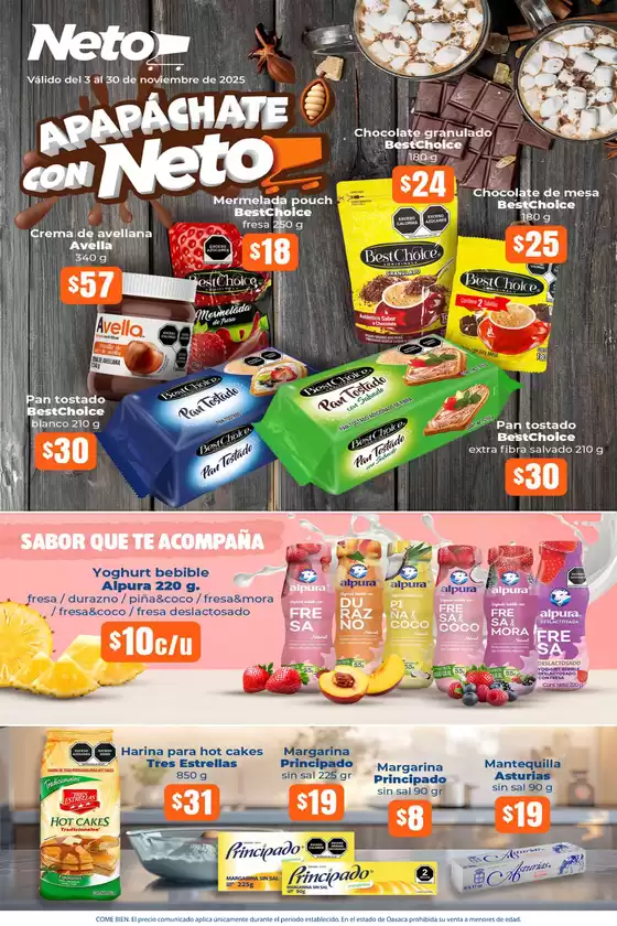 Catálogo Tiendas Neto en Santa Catarina (Nuevo León) | Apapáchate con Neto | 2025-10-03T00:00:00.000Z - 2025-11-30T00:00:00.000Z