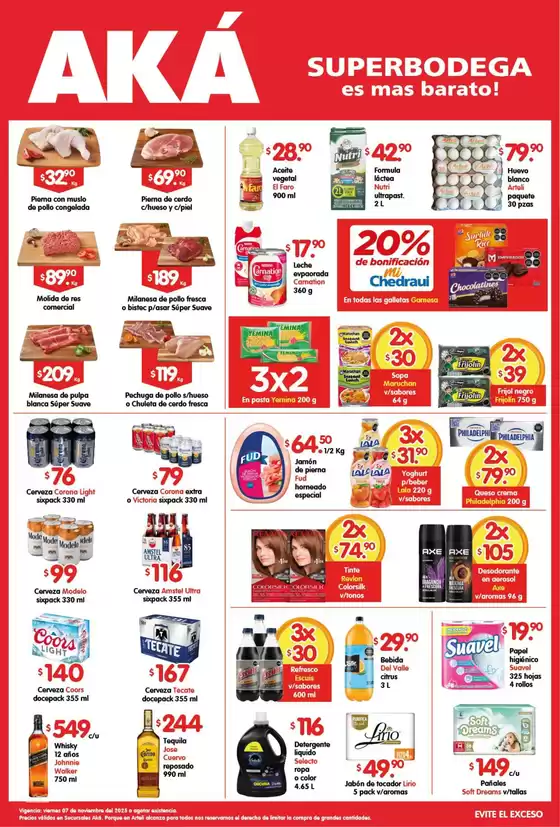 Catálogo AKÁ Superbodega en Manzanillo | Ofertas AKÁ Superbodega | 2025-11-07T00:00:00.000Z - 2025-11-07T00:00:00.000Z