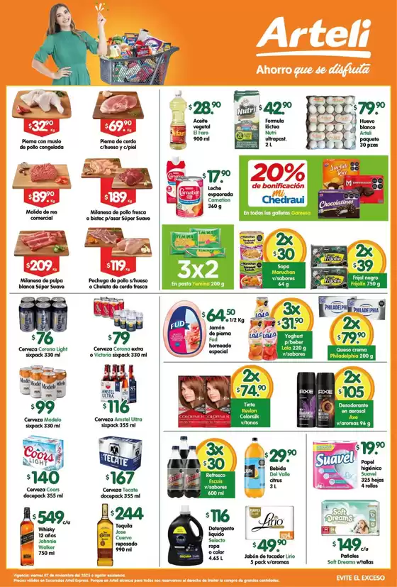 Catálogo Arteli en Manzanillo | Ofertas Arteli | 2025-11-07T00:00:00.000Z - 2025-11-07T00:00:00.000Z