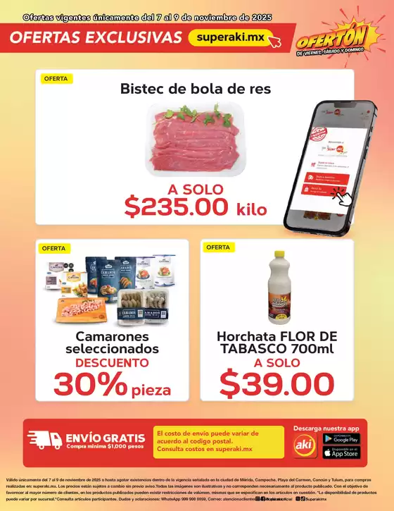 Catálogo Aki Gran Mayoreo en Manzanillo | Ofetas Exclusivas | 2025-11-07T00:00:00.000Z - 2025-11-09T00:00:00.000Z