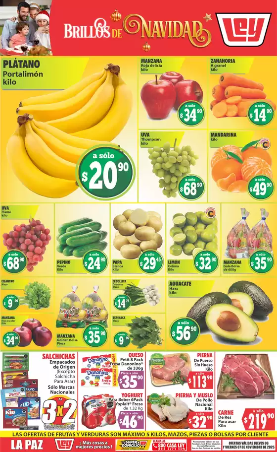 Catálogo Casa Ley en Oaxaca de Juárez | Catálogo Casa Ley | 2025-11-06T00:00:00.000Z - 2025-11-07T00:00:00.000Z