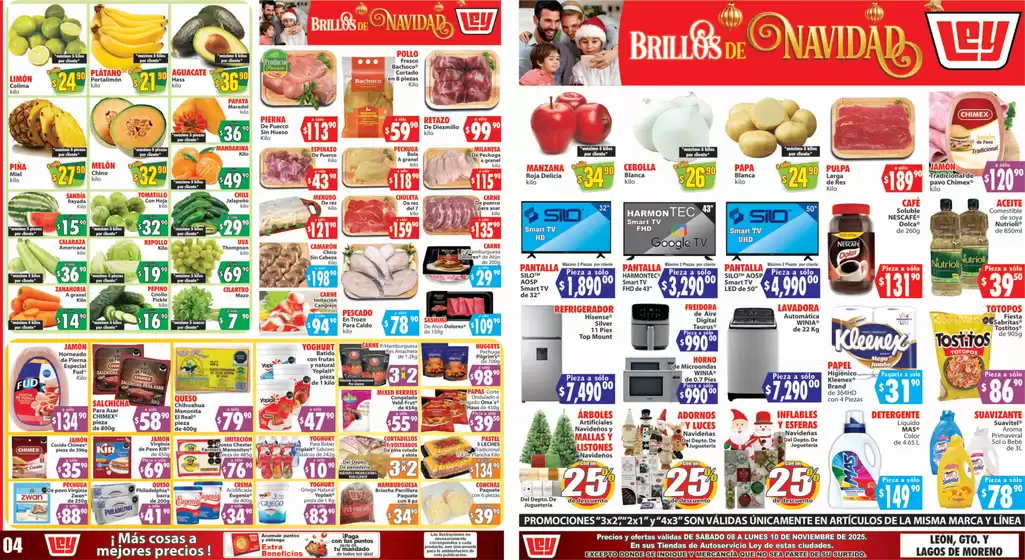 Catálogo Casa Ley en Cancún | Promociones actuales | 2025-11-08T00:00:00.000Z - 2025-11-10T00:00:00.000Z