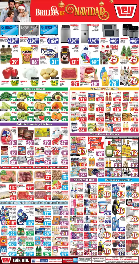 Catálogo Casa Ley en Cancún | Gran variedad de ofertas | 2025-11-08T00:00:00.000Z - 2025-11-10T00:00:00.000Z