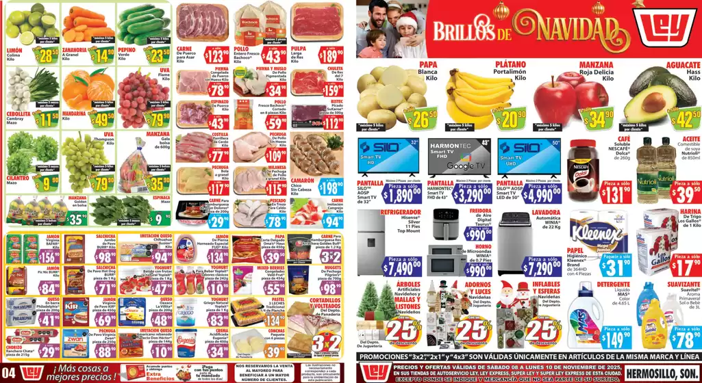 Catálogo Casa Ley en Cancún | Excelente oferta para todos los clientes | 2025-11-08T00:00:00.000Z - 2025-11-10T00:00:00.000Z