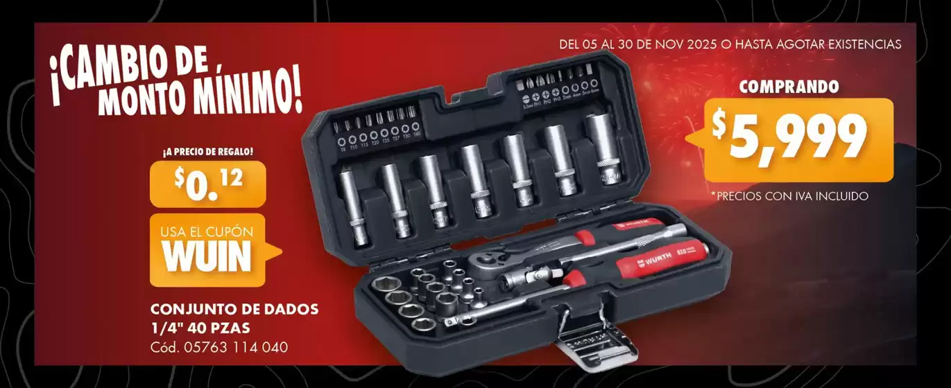 Catálogo Würth en Chilón | Promo | 2025-11-10T00:00:00.000Z - 2025-11-30T00:00:00.000Z