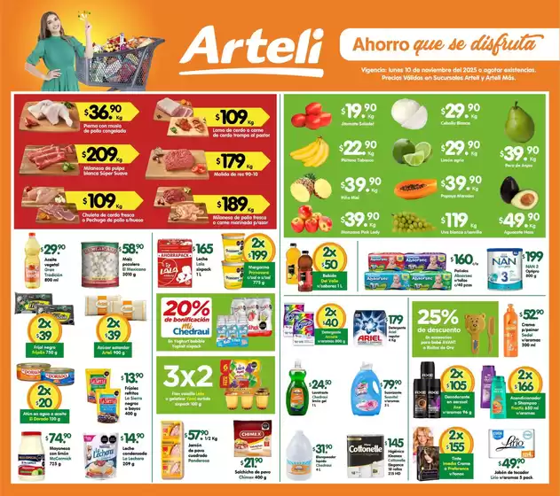 Catálogo Arteli en Yajalón | Grandes descuentos en productos seleccionados | 2025-11-10T00:00:00.000Z - 2025-11-10T00:00:00.000Z