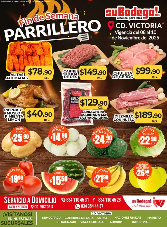 Catálogo SuBodega en Yajalón | Ofertas SuBodega | 2025-11-08T00:00:00.000Z - 2025-11-10T00:00:00.000Z