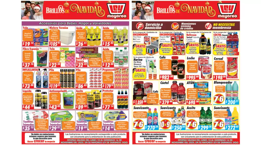 Catálogo Casa Ley en Yajalón | Ofertas Mayoreo Casa Ley | 2025-11-10T00:00:00.000Z - 2025-11-16T00:00:00.000Z