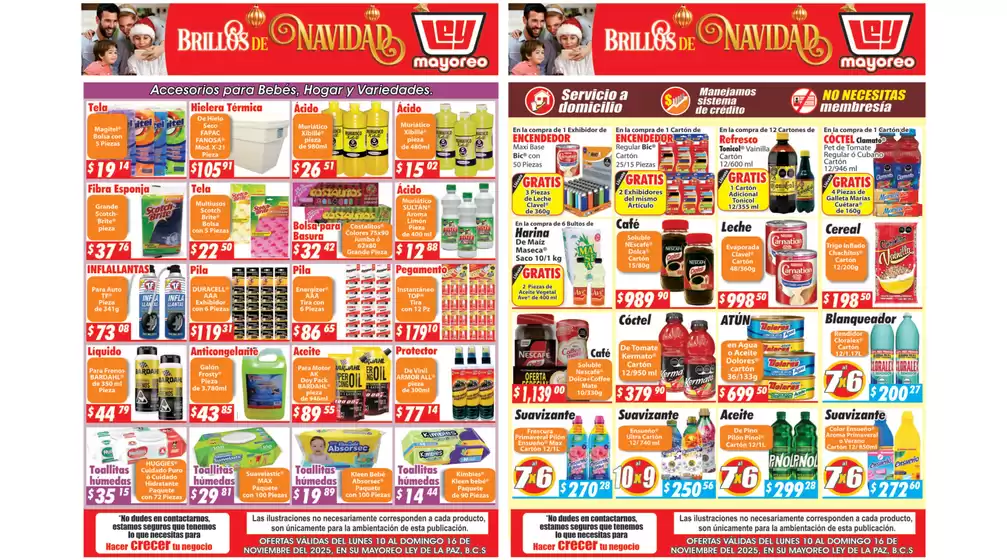 Catálogo Casa Ley en Yajalón | Ofertas principales para ahorradores | 2025-11-10T00:00:00.000Z - 2025-11-16T00:00:00.000Z