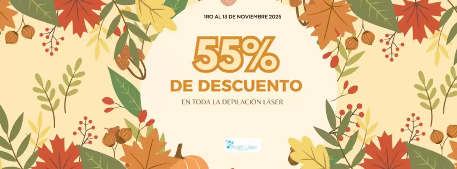 Catálogo Avant Láser en Tapilula | 55% de descuento | 2025-11-10T00:00:00.000Z - 2025-11-13T00:00:00.000Z