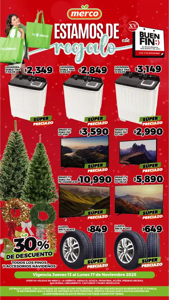 Catálogo Merco en Miguel Hidalgo | Estamos de Regalo este Buen Fin | 2025-11-13T00:00:00.000Z - 2025-11-17T00:00:00.000Z