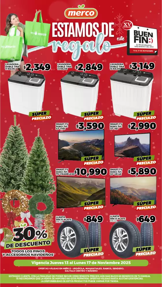 Catálogo Merco en Reynosa | Estamos de Regalo este Buen Fin | 2025-11-07T00:00:00.000Z - 2025-11-13T00:00:00.000Z