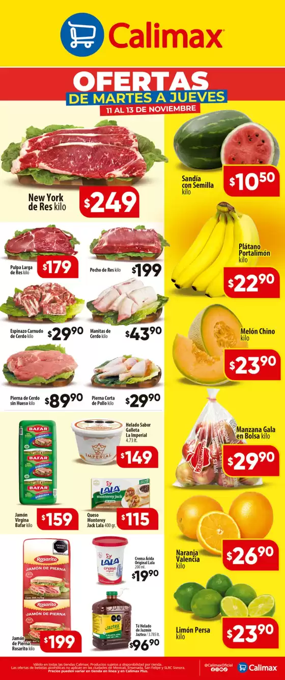Catálogo Calimax | Calimax Ofertas Martes-Jueves | 2025-11-11T00:00:00.000Z - 2025-11-13T00:00:00.000Z