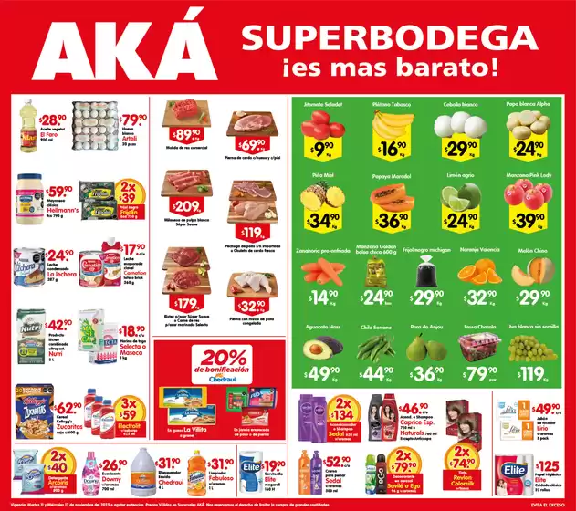 Catálogo AKÁ Superbodega en San Luis Potosí | Ofertas AKÁ Superbodega | 2025-11-11T00:00:00.000Z - 2025-11-12T00:00:00.000Z