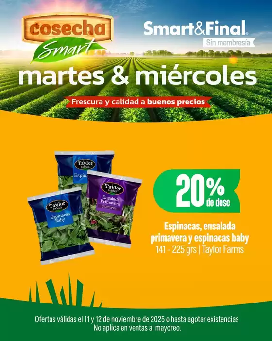 Catálogo Smart & Final | Promociones actuales | 2025-11-11T00:00:00.000Z - 2025-11-12T00:00:00.000Z