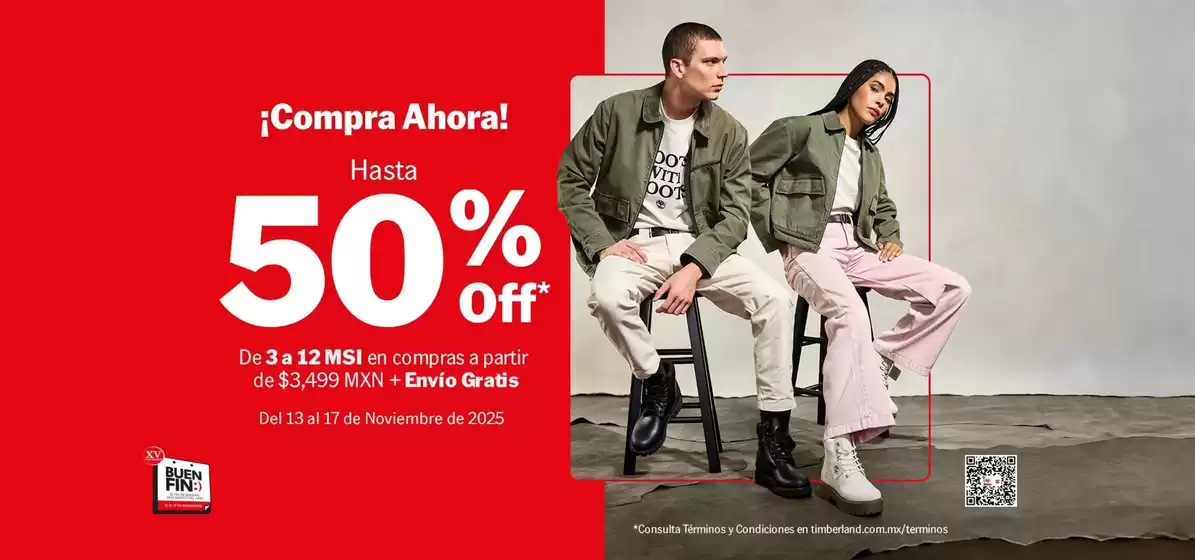 Catálogo Timberland en Ciudad Nezahualcóyotl | Promo | 2025-11-13T00:00:00.000Z - 2025-11-17T00:00:00.000Z