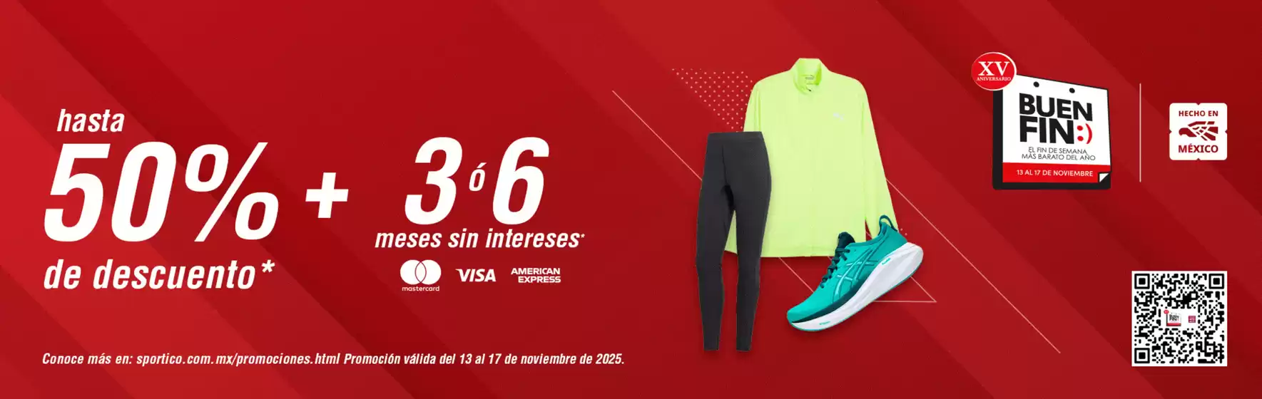 Catálogo Sportico en Ciudad Nezahualcóyotl | Promo | 2025-11-13T00:00:00.000Z - 2025-11-17T00:00:00.000Z