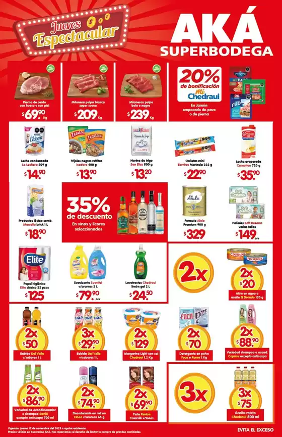 Catálogo AKÁ Superbodega en Iztacalco | Ofertas AKÁ Superbodega | 2025-11-13T00:00:00.000Z - 2025-11-13T00:00:00.000Z