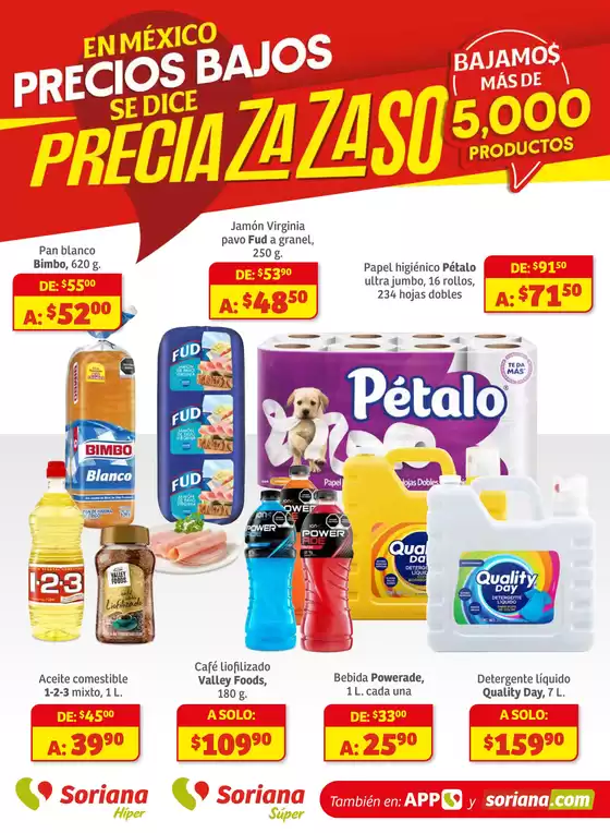 Catálogo Soriana Híper | Preciazazaso Híper: Camp, Chia, Oax, Q. Roo, Tab, Yuc | 2025-11-13T00:00:00.000Z - 2025-11-26T00:00:00.000Z