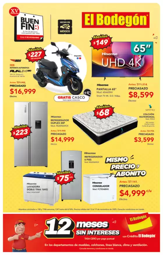 Catálogo El Bodegón en San Nicolás de los Garza | Excelente oferta para cazadores de gangas | 2025-11-13T00:00:00.000Z - 2025-11-17T00:00:00.000Z