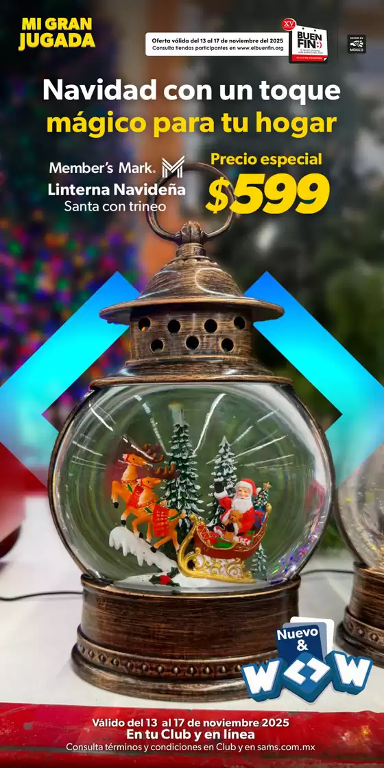 Catálogo Sam's Club en La Presa | Gangas y ofertas actuales | 2025-11-13T00:00:00.000Z - 2025-11-17T00:00:00.000Z