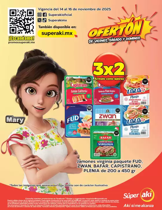 Catálogo Aki Gran Mayoreo en La Presa | Oferton | 2025-11-14T00:00:00.000Z - 2025-11-16T00:00:00.000Z