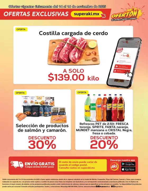 Catálogo Aki Gran Mayoreo en La Presa | Ofertas Exclusivas | 2025-11-14T00:00:00.000Z - 2025-11-16T00:00:00.000Z