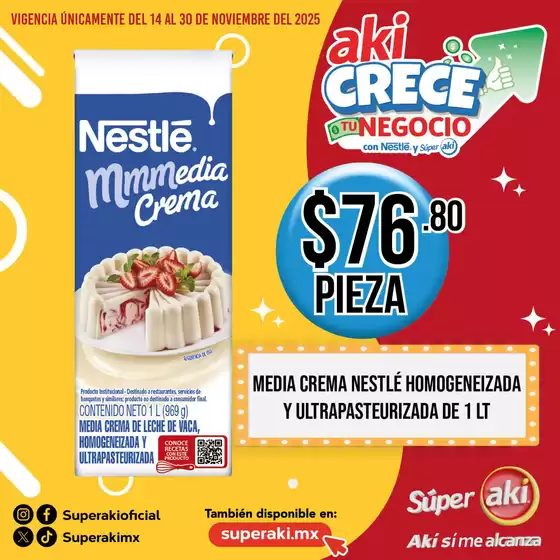 Catálogo Aki Gran Mayoreo en La Presa | aki crece tu negocio 14 30 nov | 2025-11-14T00:00:00.000Z - 2025-11-30T00:00:00.000Z