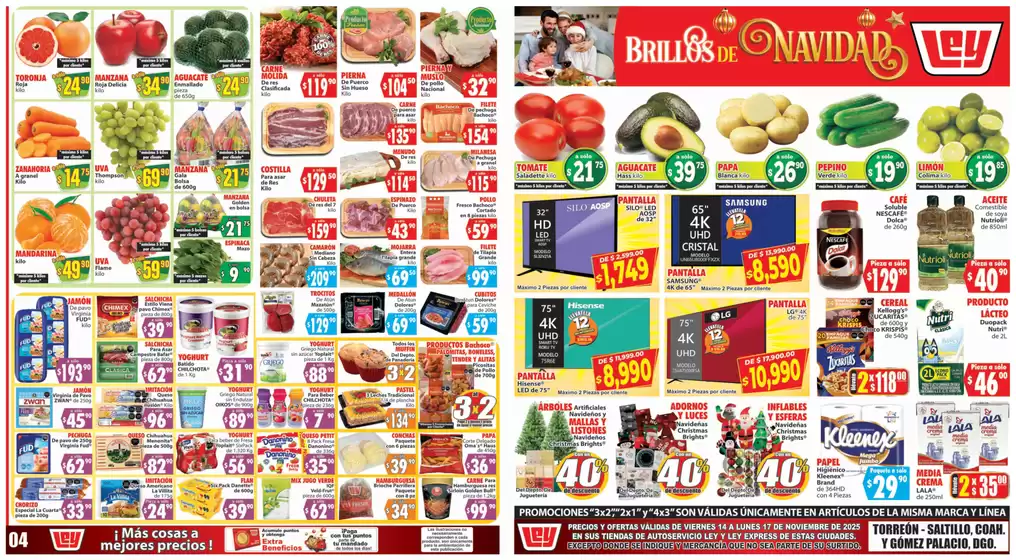 Catálogo Casa Ley en Jalcocotán | Ofertas especiales para ti | 2025-11-14T00:00:00.000Z - 2025-11-17T00:00:00.000Z