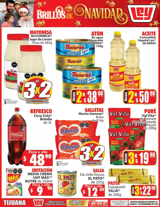 Catálogo Casa Ley | Ofertas principales para todos los clientes | 2025-11-14T00:00:00.000Z - 2025-11-17T00:00:00.000Z