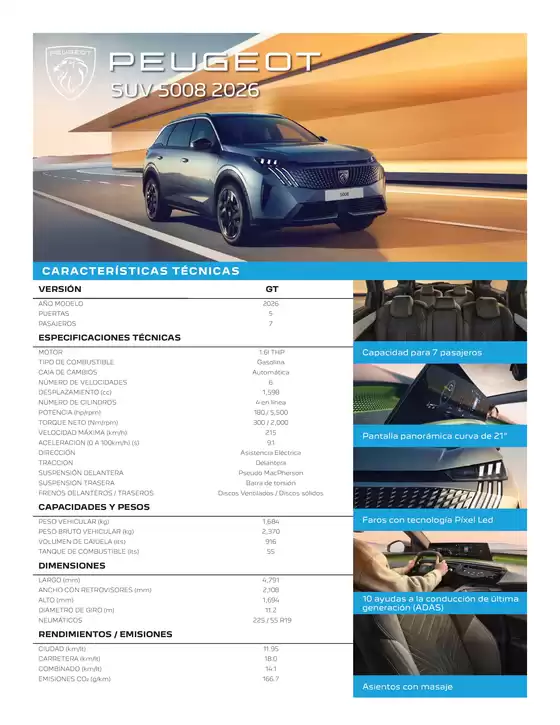 Catálogo Peugeot | NUEVA 5008 | 2025-11-17T00:00:00.000Z - 2025-12-31T00:00:00.000Z
