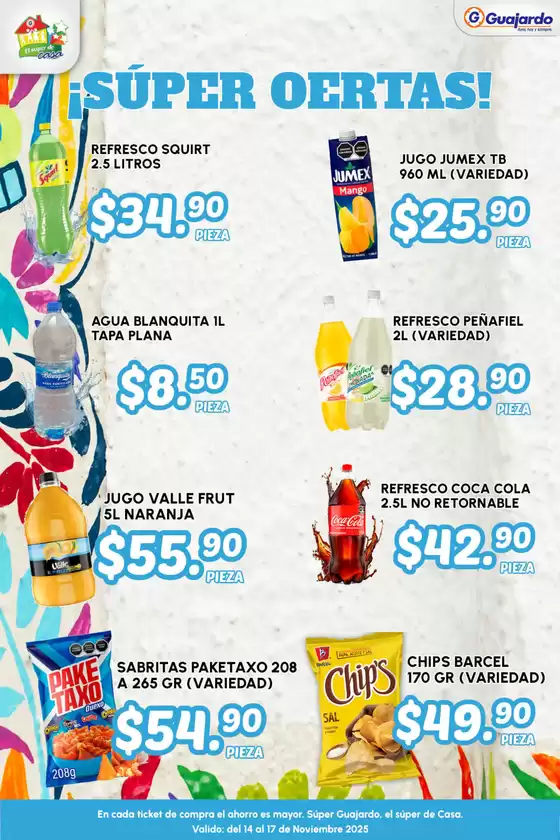 Catálogo Guajardo en Ciudad de México | Nuevas ofertas para descubrir | 2025-11-14T00:00:00.000Z - 2025-11-17T00:00:00.000Z
