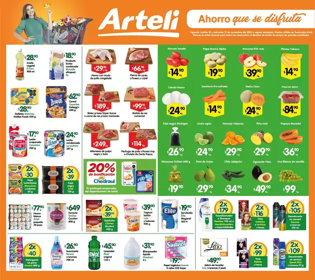 Catálogo Arteli express en León | Ofertas Arteli express | 2025-11-18T00:00:00.000Z - 2025-11-19T00:00:00.000Z