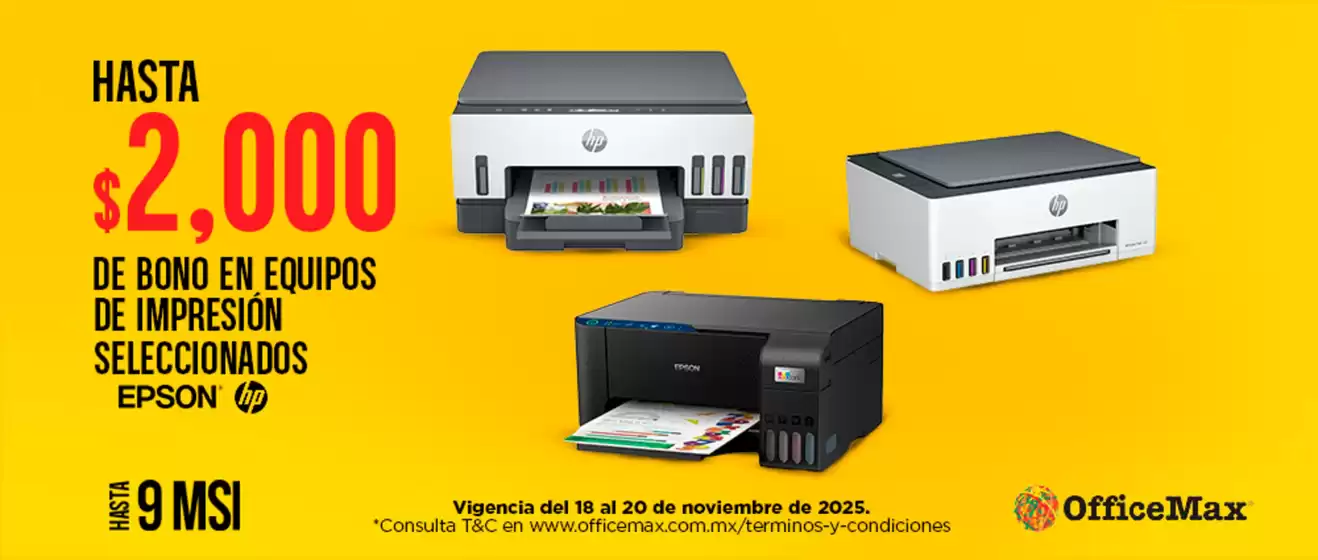 Catálogo OfficeMax | Nuestras mejores ofertas para ti | 2025-11-18T00:00:00.000Z - 2025-11-20T00:00:00.000Z