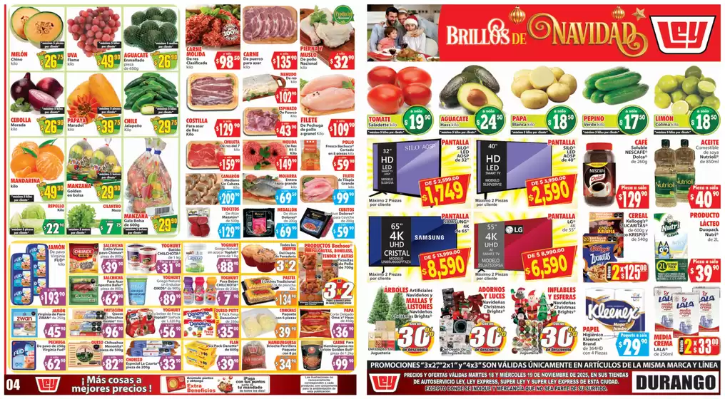 Catálogo Casa Ley en Buenavista (Cuauhtémoc) | Ofertas especiales atractivas para todos | 2025-11-18T00:00:00.000Z - 2025-11-19T00:00:00.000Z