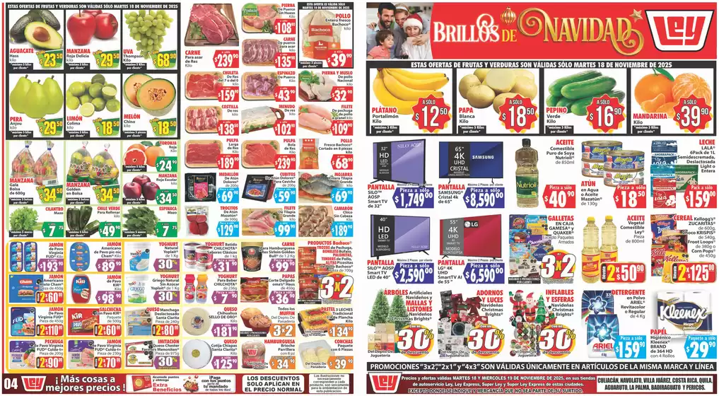 Catálogo Casa Ley en Tlajomulco de Zúñiga | Ofertas principales para ahorradores | 2025-11-18T00:00:00.000Z - 2025-11-19T00:00:00.000Z