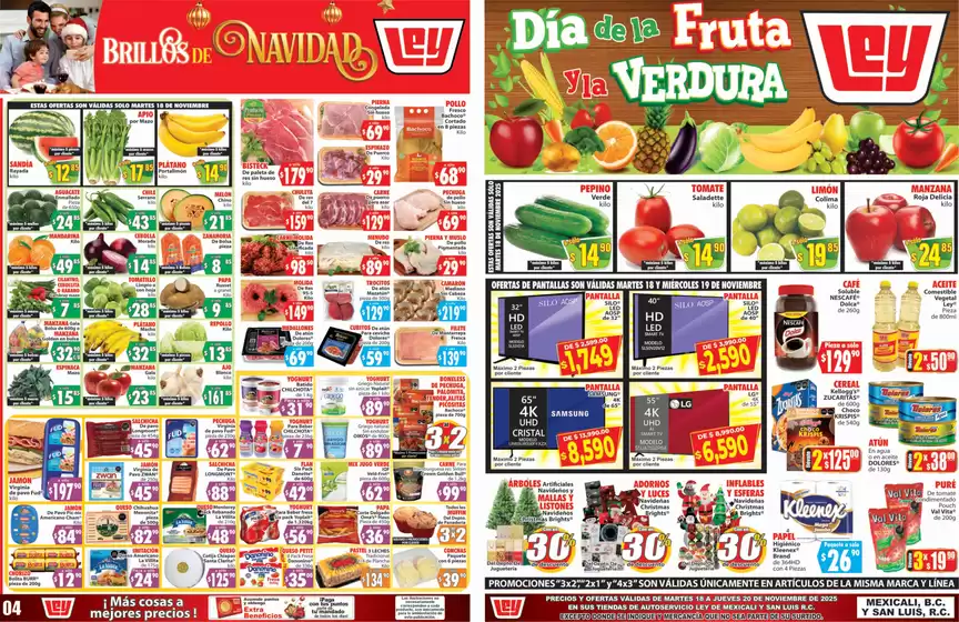 Catálogo Casa Ley en Tlajomulco de Zúñiga | Gangas exclusivas | 2025-11-18T00:00:00.000Z - 2025-11-20T00:00:00.000Z