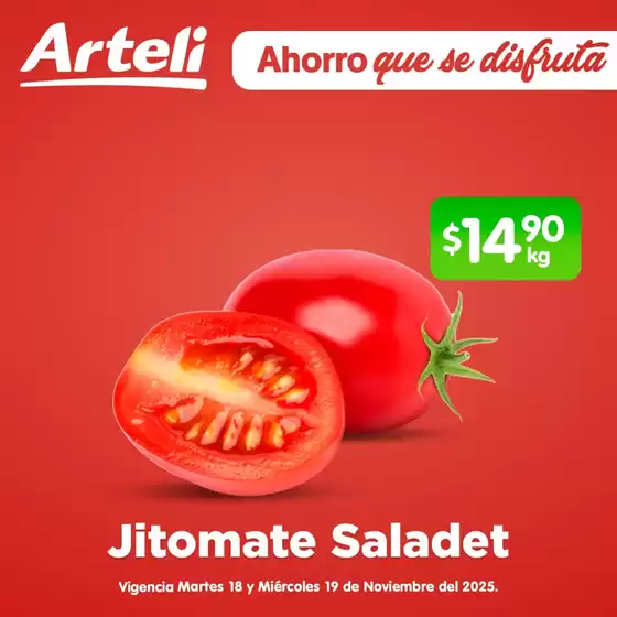 Catálogo Arteli | Nuestras mejores ofertas para ti | 2025-11-18T00:00:00.000Z - 2025-11-19T00:00:00.000Z