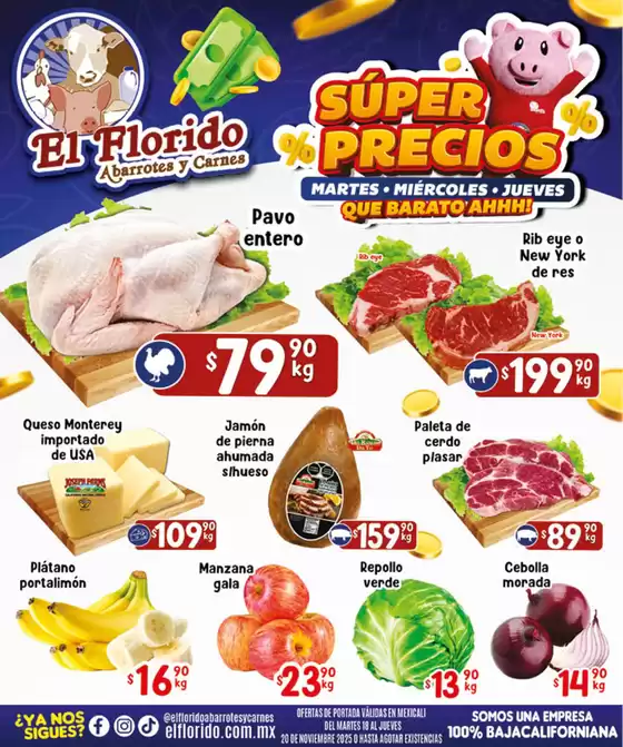 Catálogo El Florido | Ofertas principales y descuentos | 2025-11-18T00:00:00.000Z - 2025-11-20T00:00:00.000Z