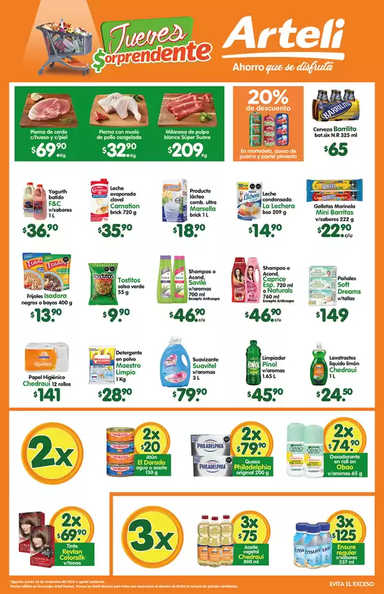 Catálogo Arteli en La Piedad de Cabadas | Ofertas Arteli | 2025-11-20T00:00:00.000Z - 2025-11-20T00:00:00.000Z