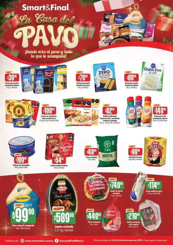 Catálogo Smart & Final en La Piedad de Cabadas | Ofertas Smart & Final | 2025-11-20T00:00:00.000Z - 2025-11-26T00:00:00.000Z